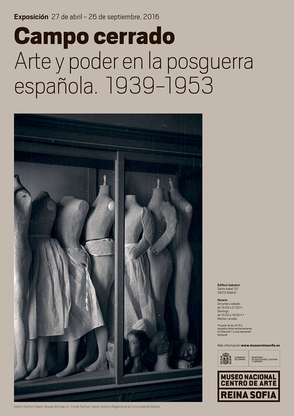 Campo cerrado. Arte y poder en la posguerra española 1939-1953. MNCARS. 