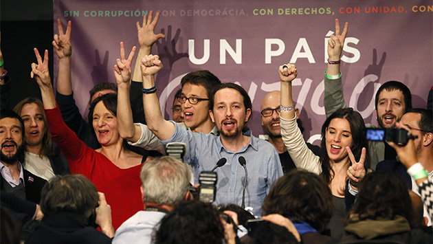 Podemos, el cambio va por territorios