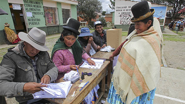 Bolivia y la pirámide truncada de Evo Morales