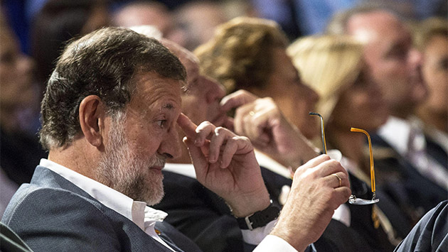 Rajoy, un líder en declive