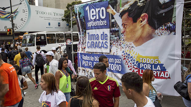 La oposición venezolana planea “la toma de Caracas”